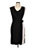Sandra Darren Color Block Black Cocktail Dress Size 12 - photo 1