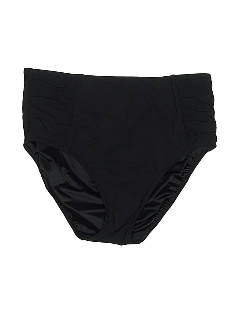 Pre-owned L.l.bean Swimsuit Bottoms In Black