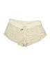 Lululemon Athletica Stripes Ivory Shorts Size 8 - photo 1