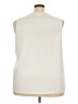 Cj Banks Ivory Sleeveless Blouse Size 3X - photo 2