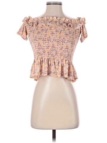 BCBGeneration Short Sleeve Blouse (view 1)
