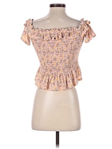 BCBGeneration Short Sleeve Blouse (view 2)
