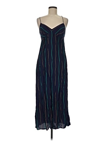 Madewell The Layton Midi Dress in Stripe (view 1)