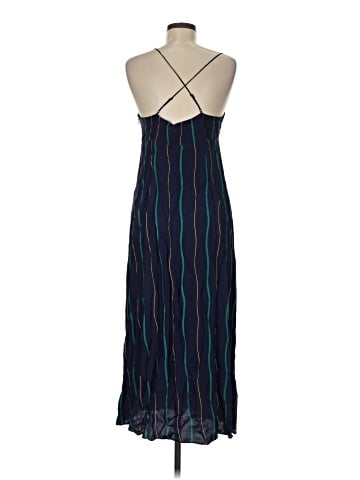 Madewell The Layton Midi Dress in Stripe (view 2)