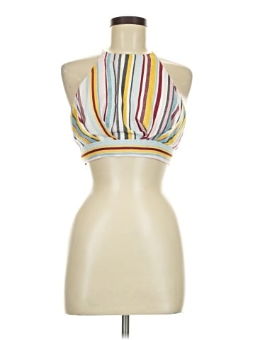 Aqua Sleeveless Top (view 1)