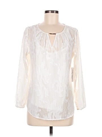 Liz Claiborne Long Sleeve Blouse (view 1)