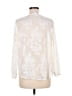 Liz Claiborne 100% Polyester Ivory Long Sleeve Blouse Size M - photo 2