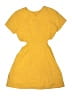 Zara Solid Yellow Orange Dress Size 10 - photo 1
