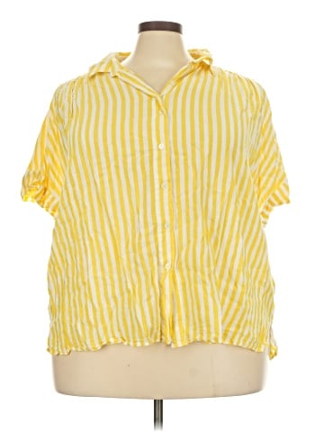 Lane Bryant Short Sleeve Blouse (view 1)