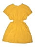 Zara Solid Yellow Orange Dress Size 10 - photo 2