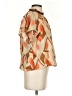 THML Orange Short Sleeve Blouse Size S - photo 4