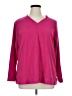 Made for Life 100% Polyester Pink Pullover Sweater Size 1X - photo 1