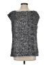 Banana Republic 100% Polyester Gray Sleeveless Top Size S - photo 1