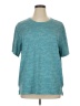 Champion 100% Polyester Paisley Teal Short Sleeve T-Shirt Size XL - photo 1