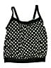 Lands' End Polka Dots Black Swimsuit Top Size 22W - photo 1