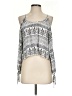 LA Hearts 100% Rayon Silver Sleeveless Blouse Size S - photo 1