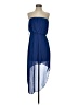 BCBGeneration 100% Polyester Blue Cocktail Dress Size XS - photo 1