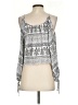 LA Hearts 100% Rayon Silver Sleeveless Blouse Size S - photo 2