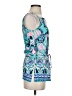 Lilly Pulitzer Paisley Blue Sleeveless Blouse Size XS - photo 4