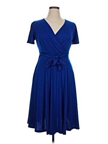 Pinup Fashion Casual Dress (view 1)
