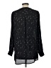 Apt. 9 100% Polyester Black Long Sleeve Blouse Size L - photo 2