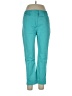 Lands' End Solid Teal Casual Pants Size 10 - photo 1