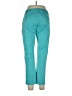 Lands' End Solid Teal Casual Pants Size 10 - photo 2