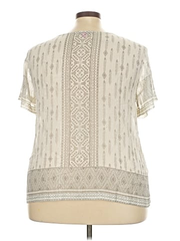 Vince Camuto Short Sleeve Blouse (view 2)