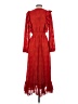 Sam Edelman 100% Polyester Red Cocktail Dress Size XS - photo 2