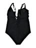 Torrid Solid Black One Piece Swimsuit Size 2X (2) - photo 2