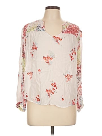 Lucky Brand 3/4 Sleeve Blouse (view 1)