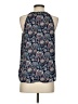 Lucy & Laurel 100% Polyester Blue Sleeveless Blouse Size S - photo 2