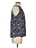 Lucy & Laurel 100% Polyester Blue Sleeveless Blouse Size S - photo 4