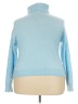 No Comment Blue Turtleneck Sweater Size 2X - photo 2