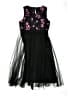 Milly Minis 100% Polyester Hearts Black Dress Size 12 - photo 2