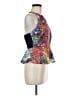 Under Skies 100% Polyester Red Sleeveless Blouse Size M - photo 4