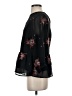 Blue Rain 100% Polyester Black 3/4 Sleeve Blouse Size S - photo 5