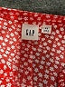 Gap 100% Polyester Polka Dots Red Casual Dress Size XS - photo 7