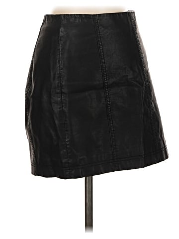 Free People Faux Leather Skirt (view 1)