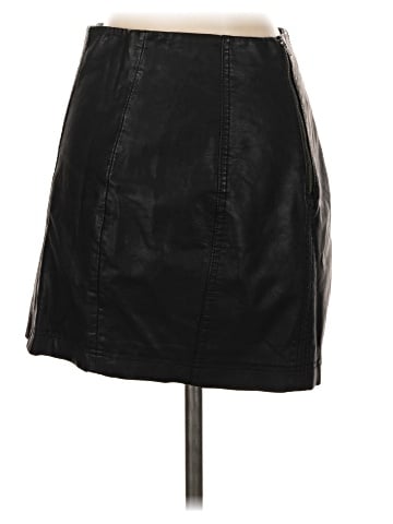 Free People Faux Leather Skirt (view 2)