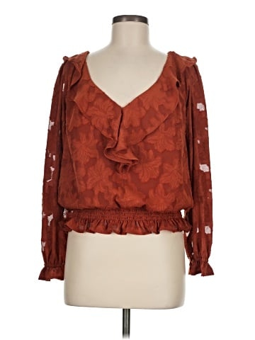 By Anthropologie Long Sleeve Blouse (view 1)