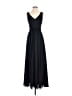 JJ's House 100% Polyester Solid Black Cocktail Dress Size S - photo 1