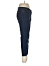 Ann Taylor Chevron-herringbone Blue Jeans Size 8 - photo 4