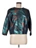 Maje Teal 3/4 Sleeve Blouse Size Med (2) - photo 1