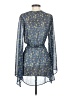 Show Me Your Mumu 100% Polyester Blue Kimono Size S - photo 2
