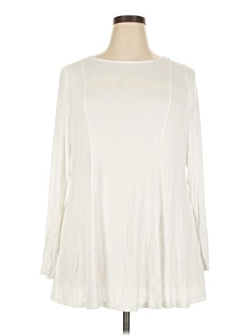 Lane Bryant Long Sleeve Blouse (view 1)