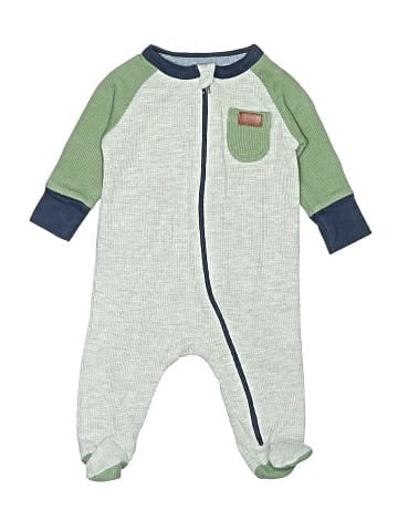 7 For All Mankind Long Sleeve Onesie (view 1)