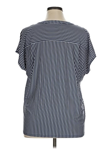 Jones New York Signature Short Sleeve Blouse (view 2)