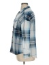 Eden & Olivia Plaid Blue Long Sleeve Blouse Size XL - photo 5