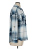 Eden & Olivia Plaid Blue Long Sleeve Blouse Size XL - photo 4
